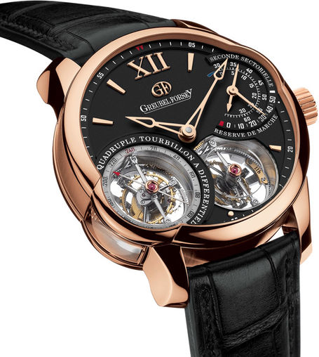 Fake Greubel Forsey Quadruple Tourbillon RG luxury watches